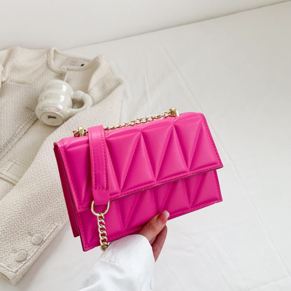 Small Square Bags Fashion Chain Crossbody Shoulder Bag - Image 2