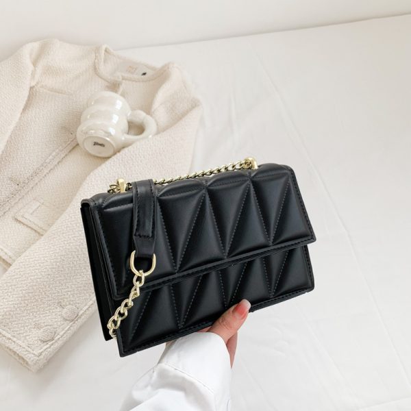 Small Square Bags Fashion Chain Crossbody Shoulder Bag - Image 3